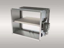 clapet coupe-feu rectangulaire Rf-t CU-LT 200x800mm
